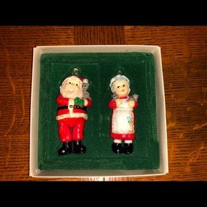 Hallmark Keepsake Ornaments, Santa & Ms Claus